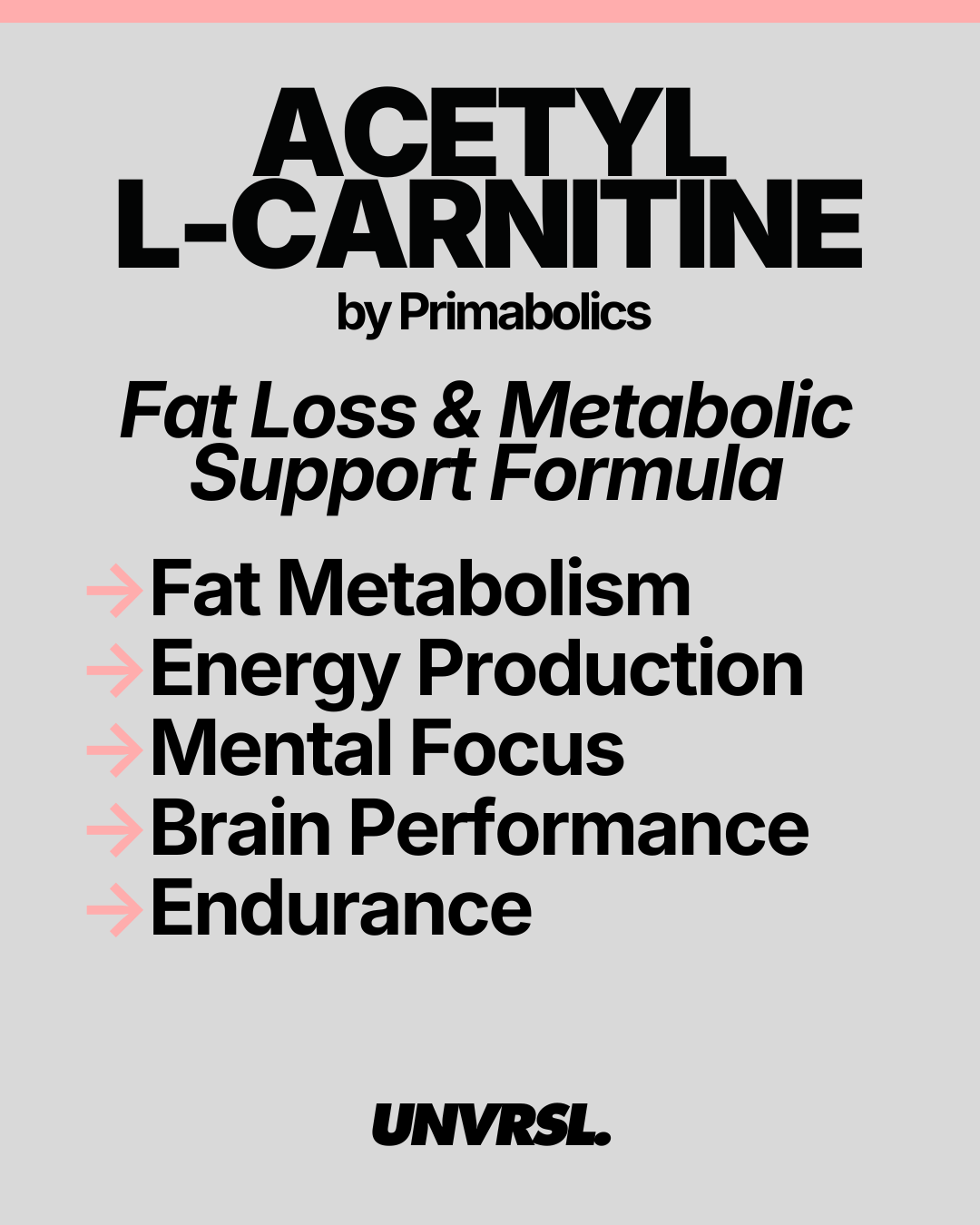 Primabolics - Acetyl L-Carnitine Amino Acid