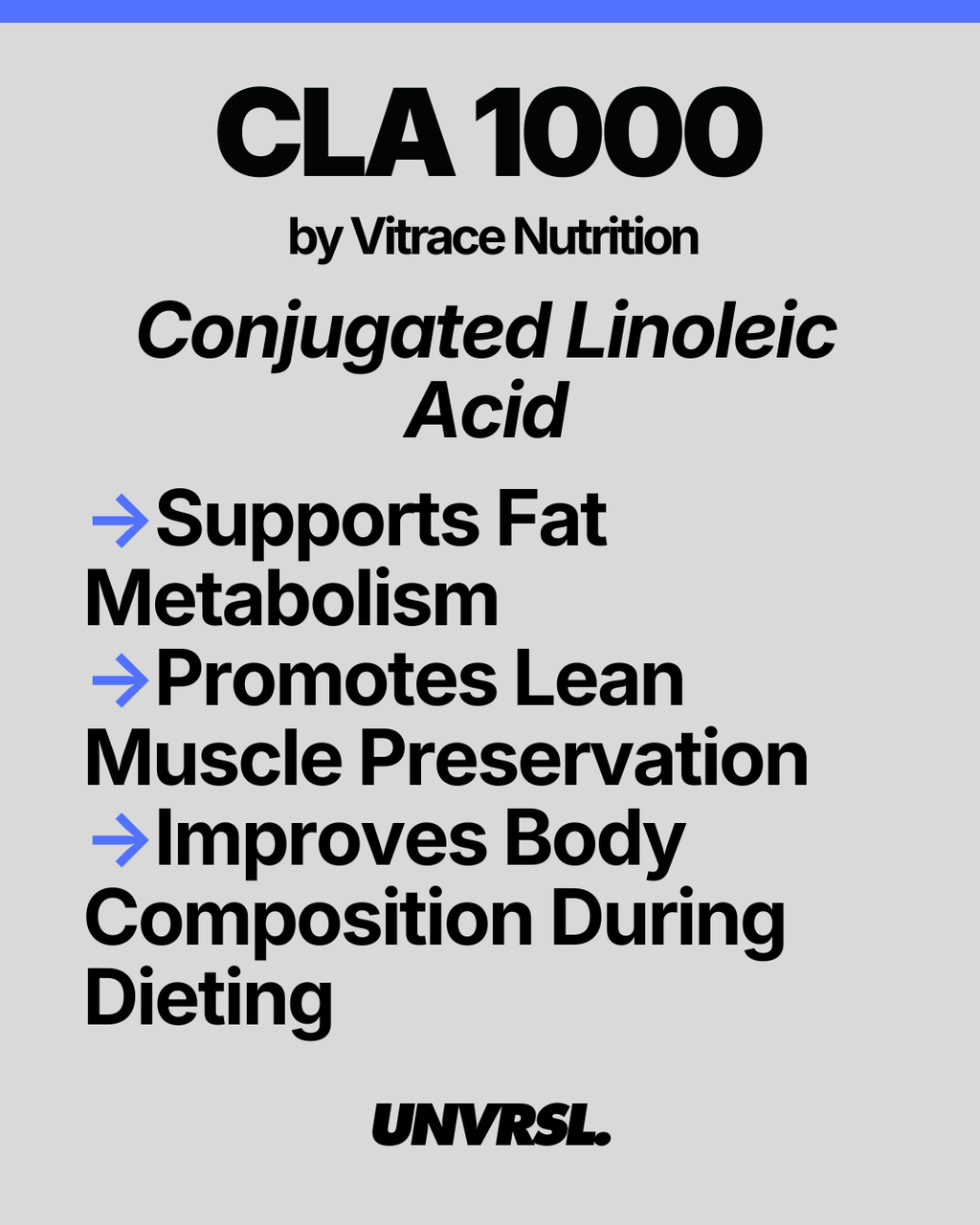 Vitrace - CLA 1000 Fat Burner