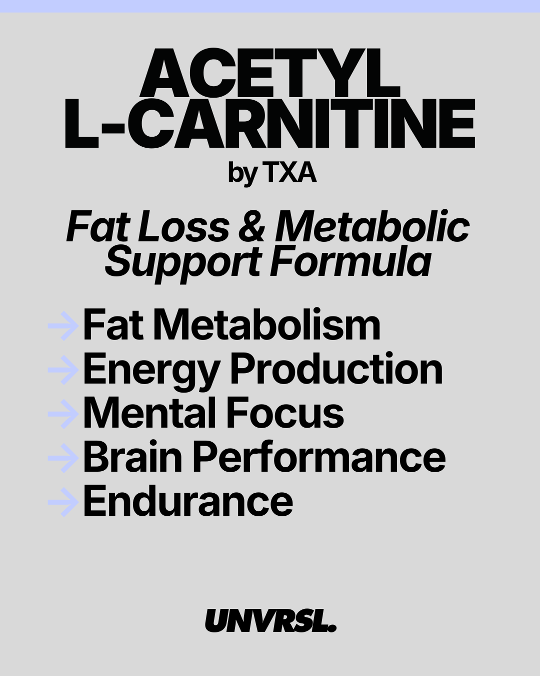 TXA - Acetyl L-Carnitine