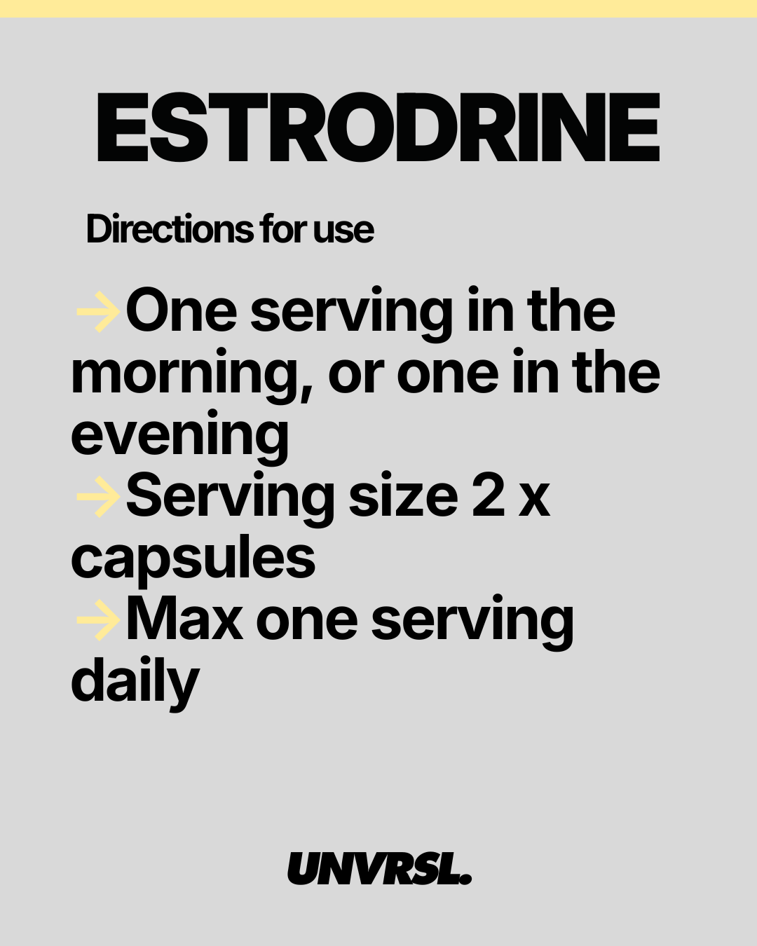 GLA - Estrodrine