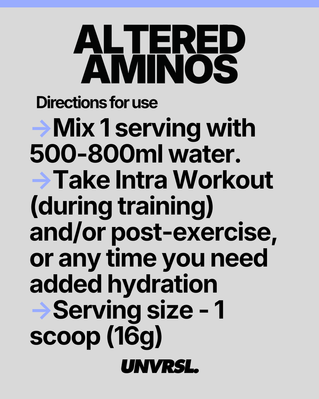 Altered Nutrition - Altered Amino Hydration