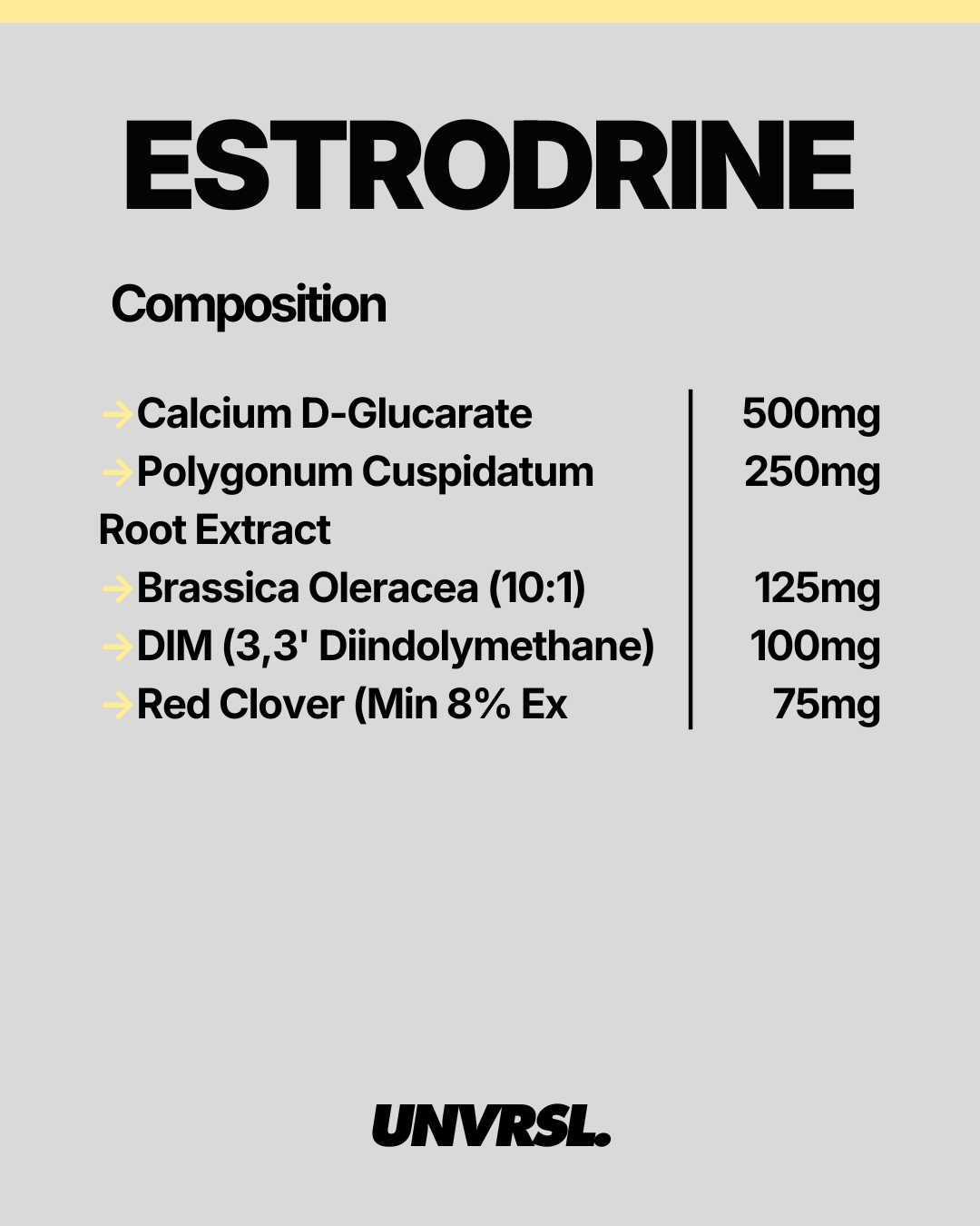 GLA - Estrodrine