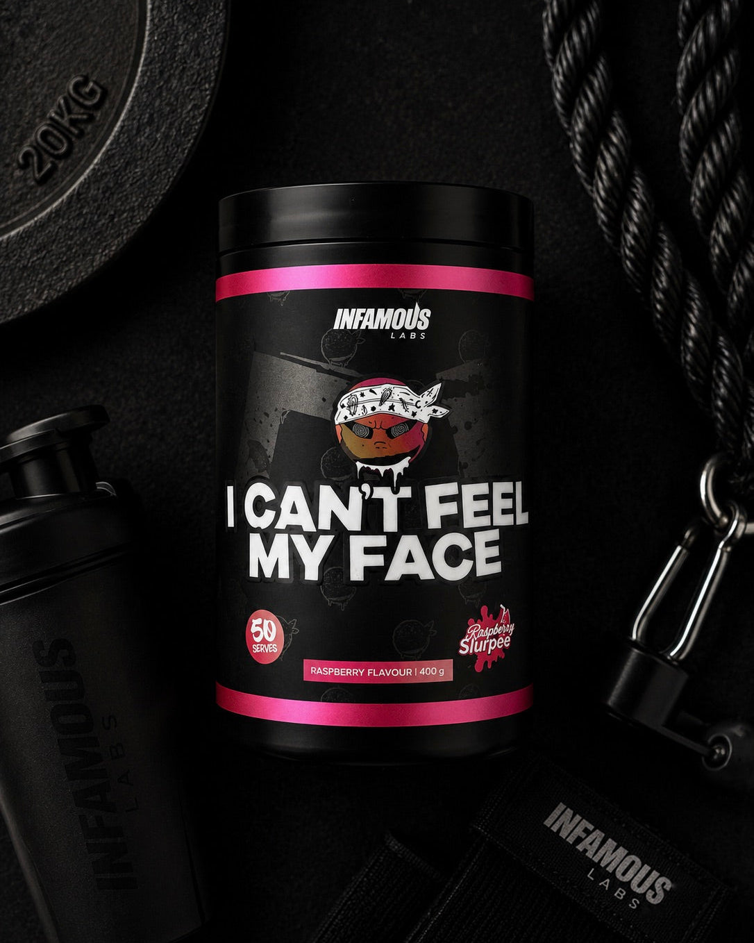 Infamous Labs - I Can't Feel My Face Pre-Workout