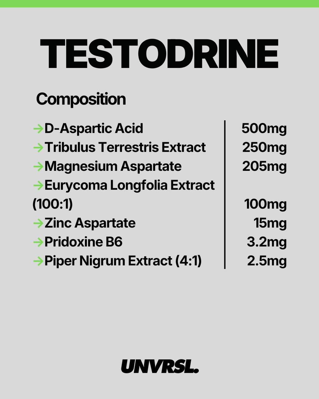 GLA - Testodrine